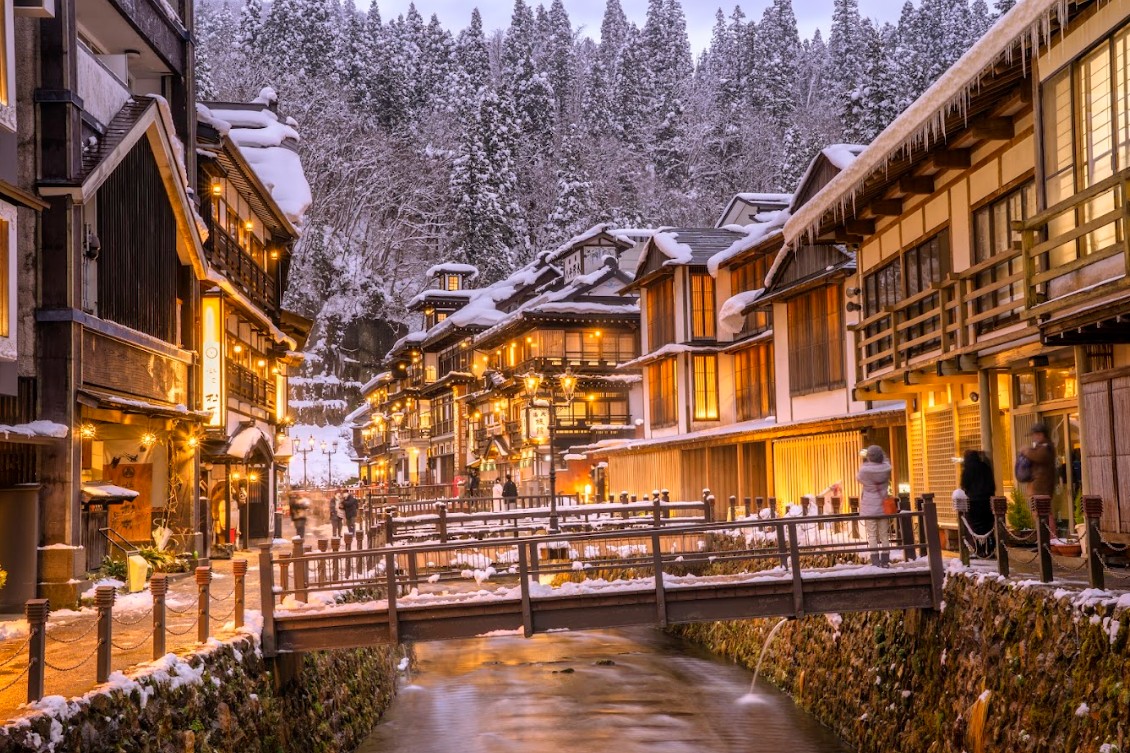 ▼ 山形.銀山溫泉
