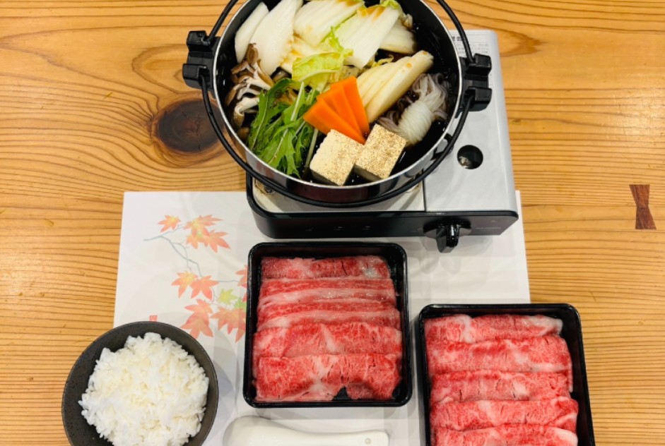 ▼ 午餐-神戶牛壽喜燒 ▼ 午餐-神戶牛壽喜燒
